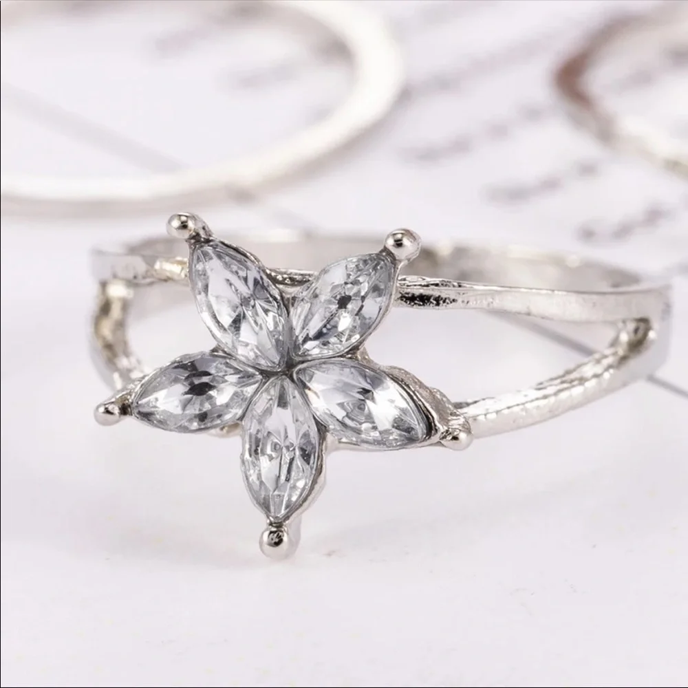 Foot Ring Crystal Bohemian 3 Rings Set - Picture 5 of 6